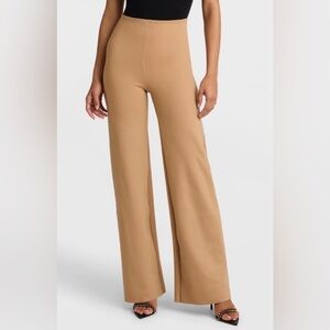 Commando Neoprene Wide Leg Pant Camel Size S